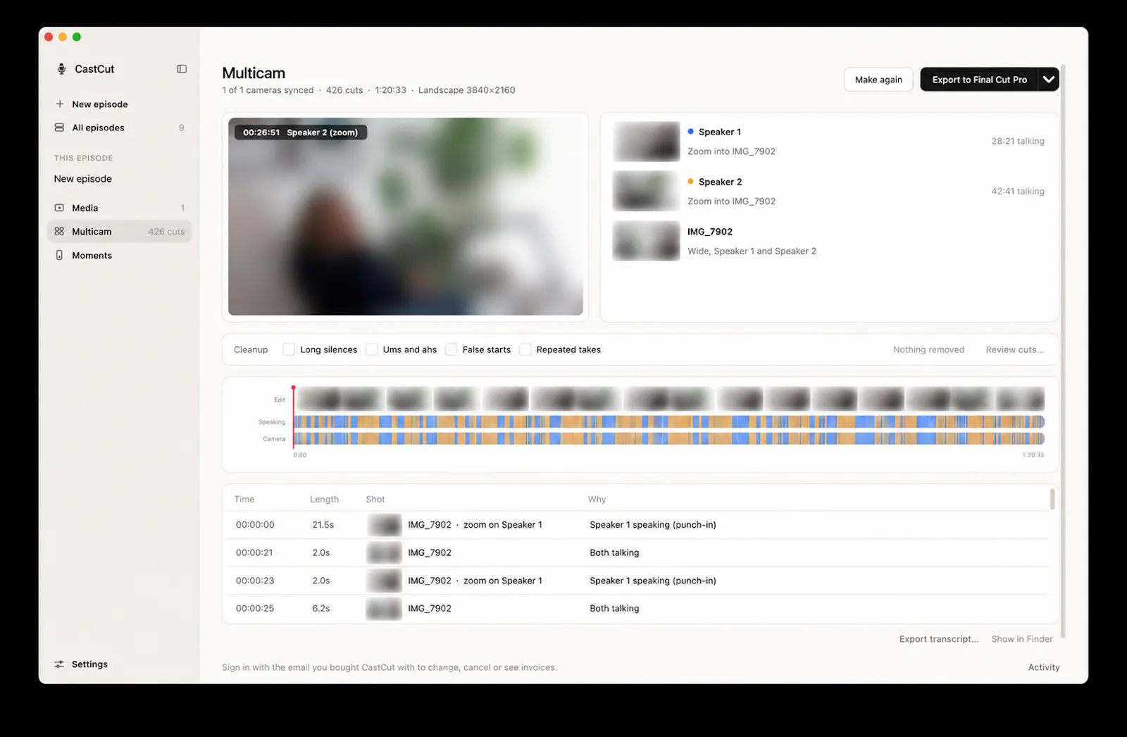 CastCut screenshot 3