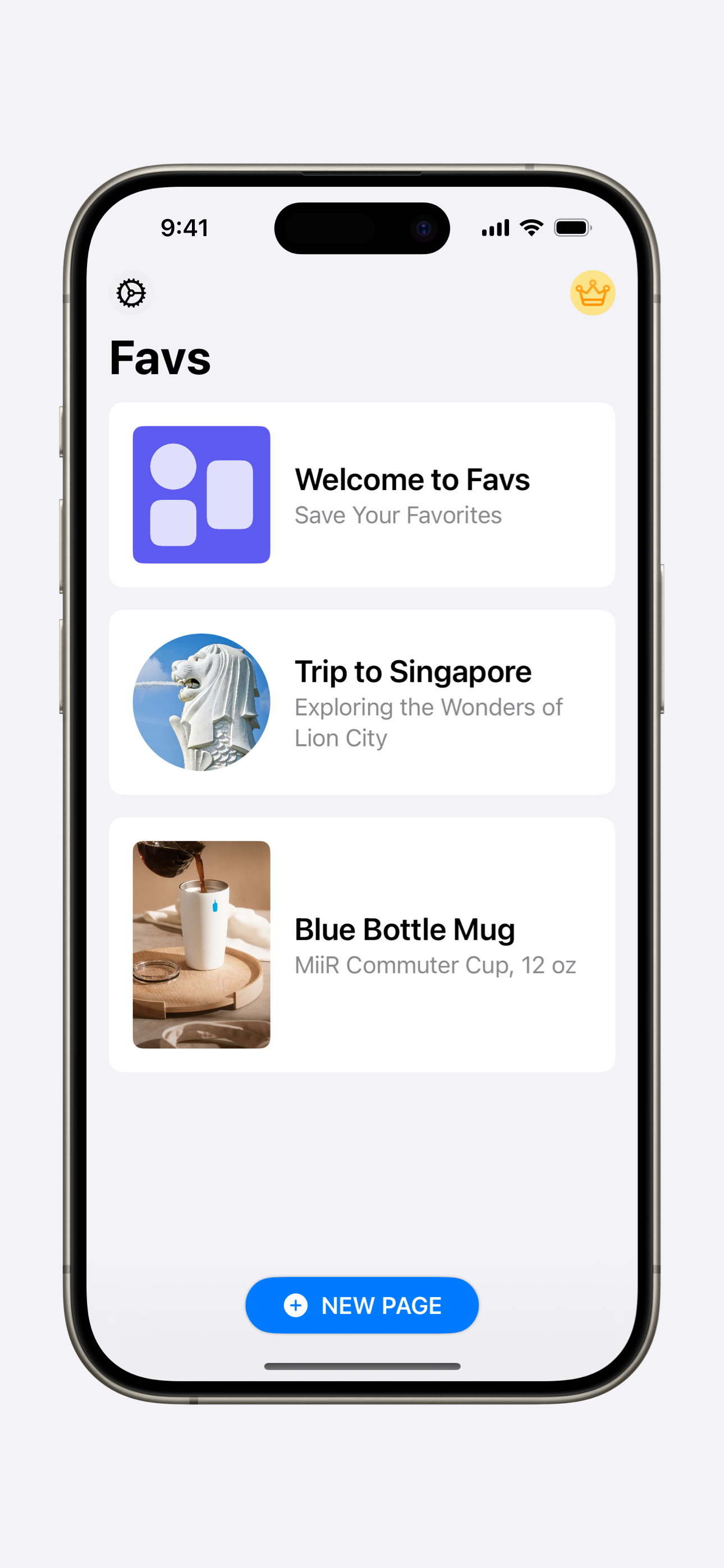 Favs - Save Your Favorites gallery image