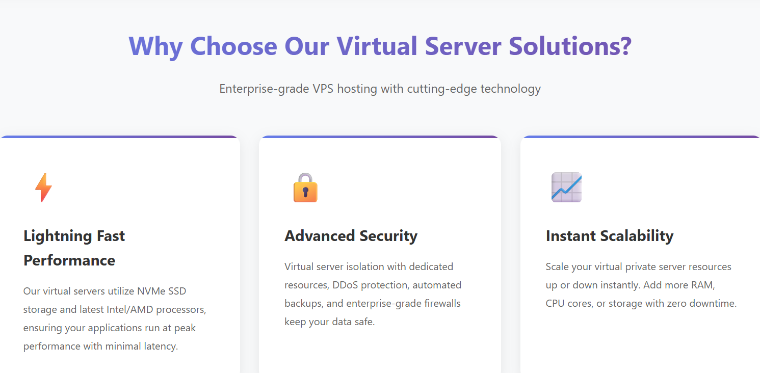 Média Hébergement VPS de serveur virtuel - Solutions cloud premium | 99,9% de disponibilité garantie 2