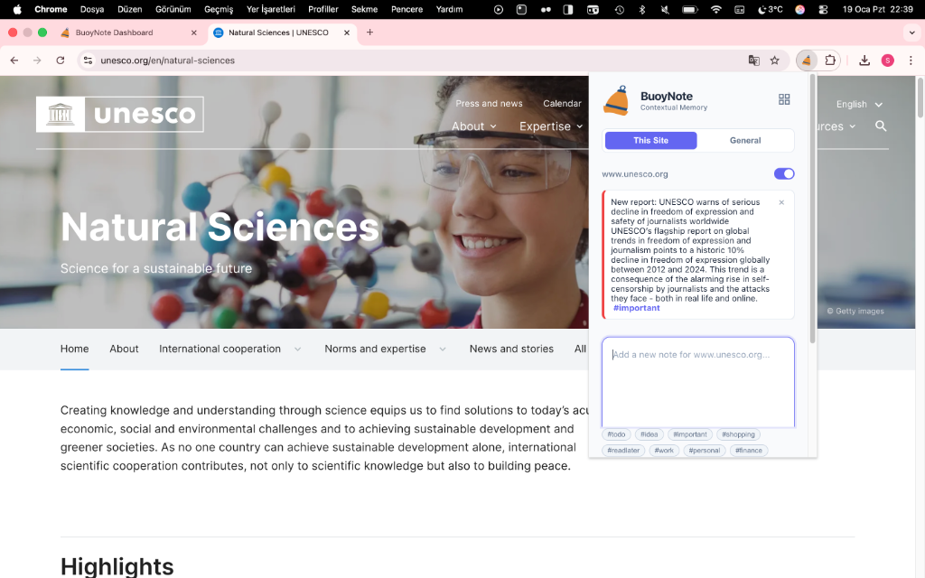 BuoyNote gallery image