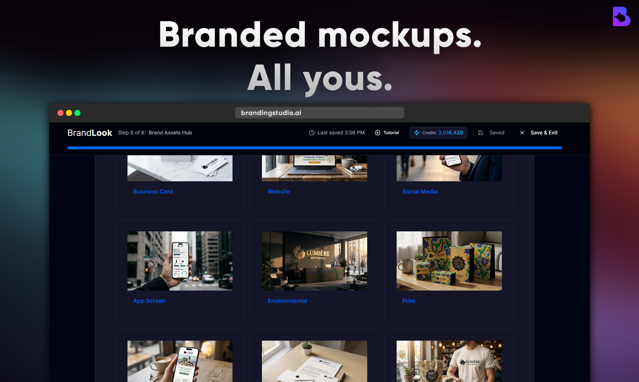BrandingStudio.ai - Screenshot 5 showing product features and functionality