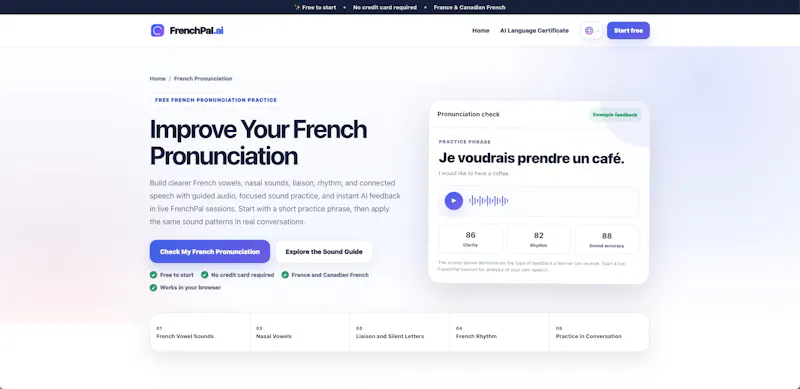 FrenchPal.ai - Your AI Speaking Partner screenshot 2