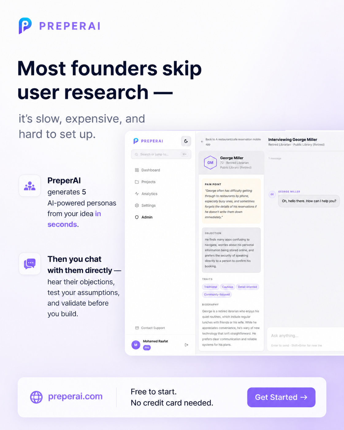 Preperai — Talk to your users gallery image