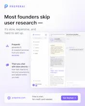 Preperai — Talk to your users gallery image