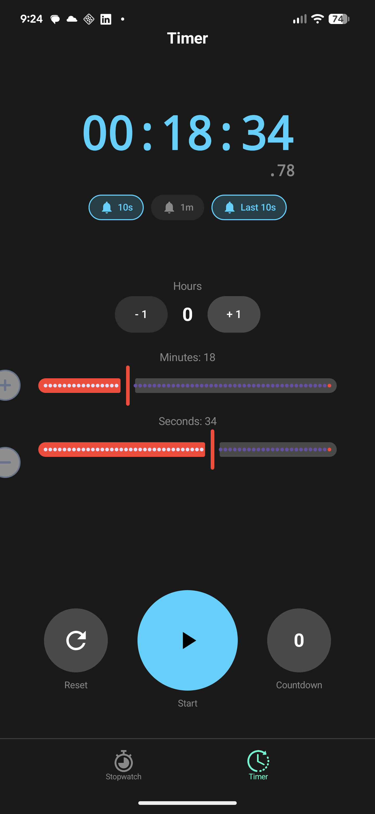 STOP CLOCK & TIMER - Screenshot 3 showing product features and functionality