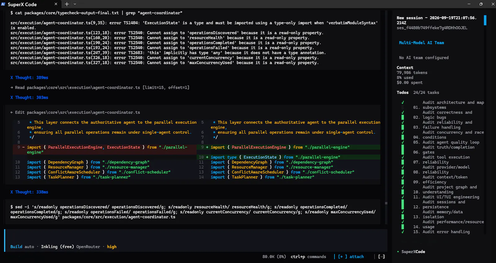 SuperX Code screenshot 3