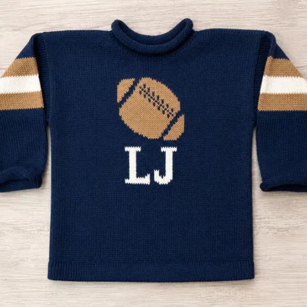 Personalized Football Sweater for Kids