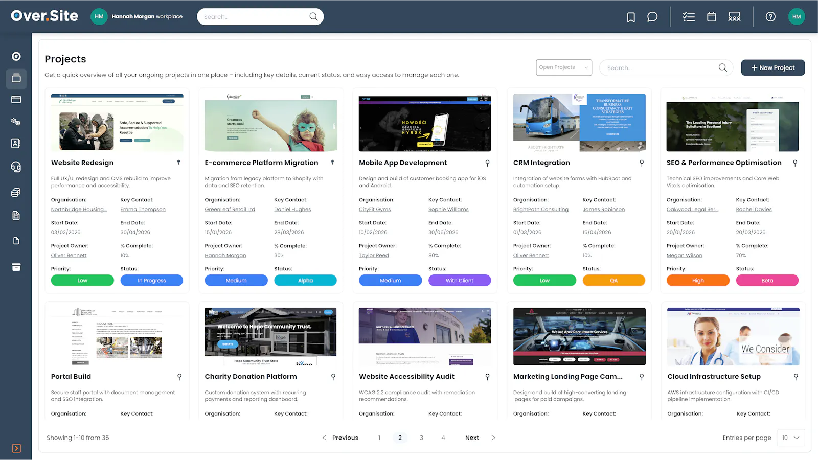 Over.Site screenshot 3
