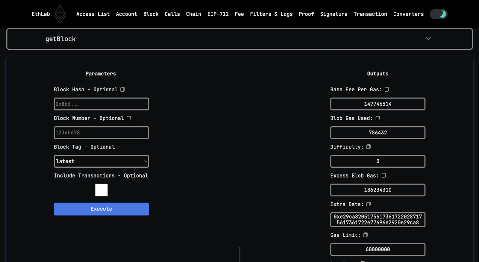 EthLab screenshot 4