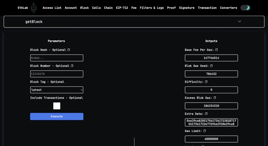 EthLab screenshot 4