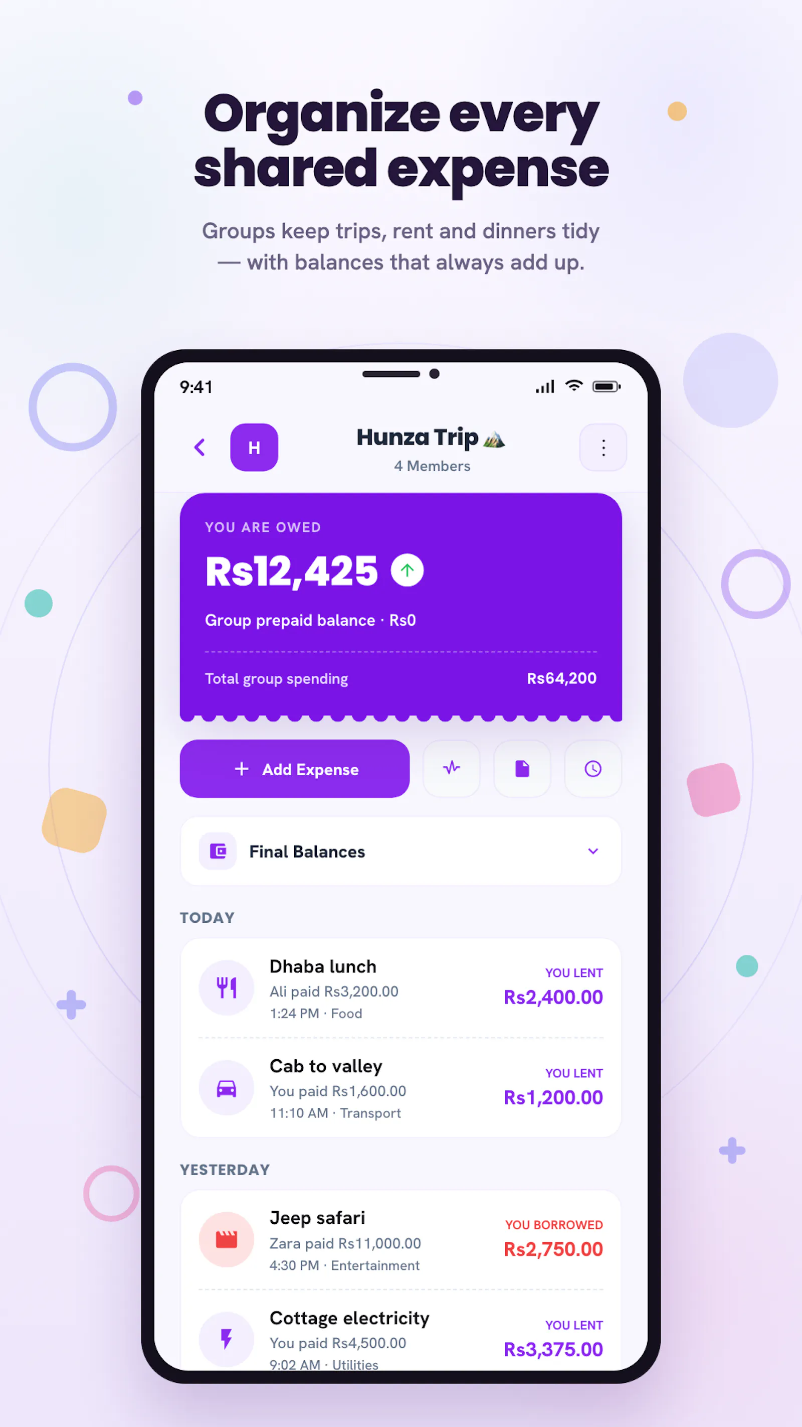 Expenddy - Share Your Expenses screenshot 7