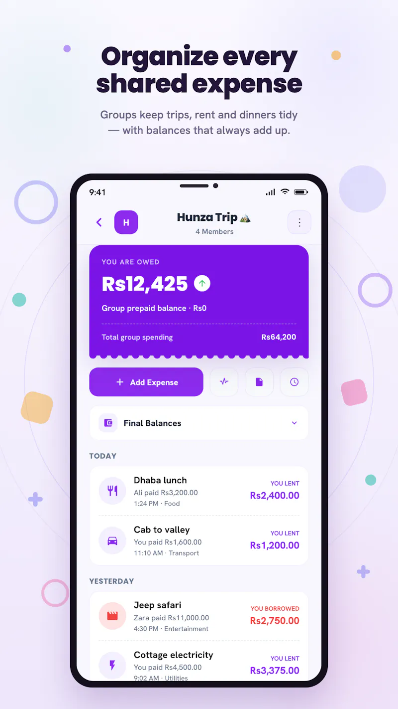 Expenddy - Share Your Expenses screenshot 7