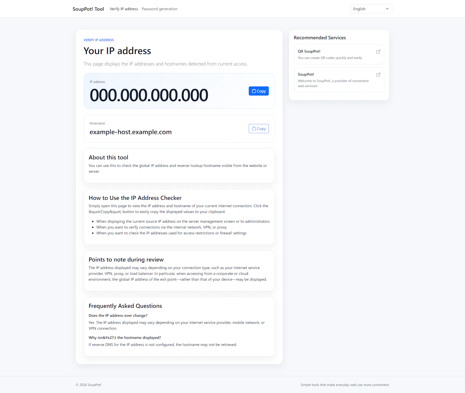 Souppot Tools Hub – Fast, Free Utilities screenshot 1