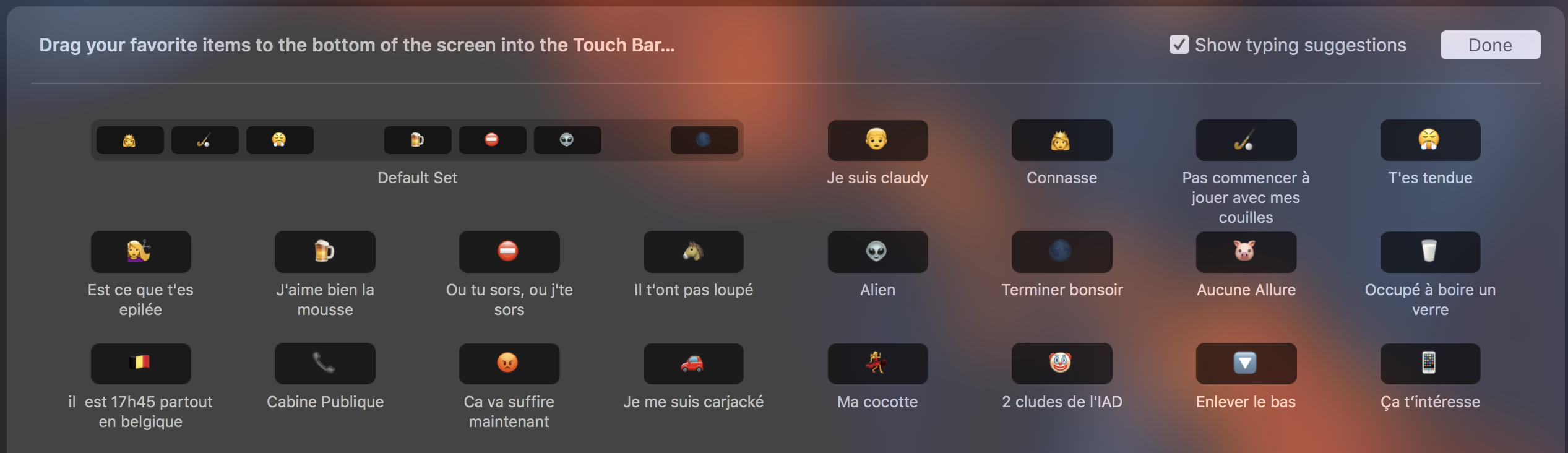 Claudy Touch Bar gallery image