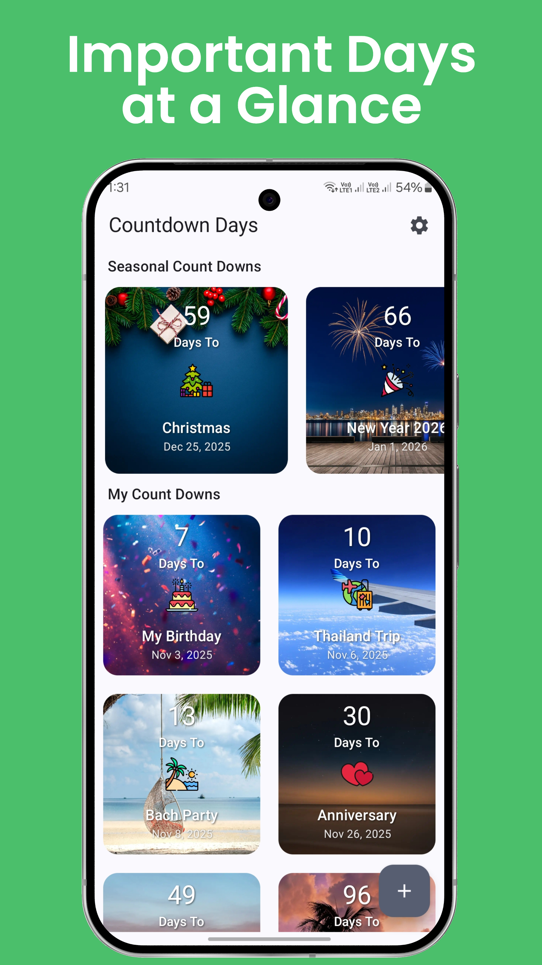 Countdown Days with Widgets - Screenshot 5 preview
