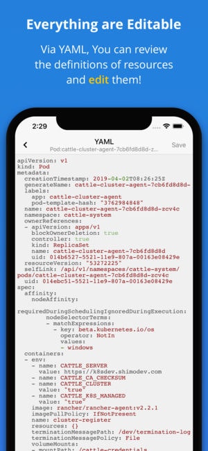 Kuber - Kubernetes Dashboard for iOS gallery image