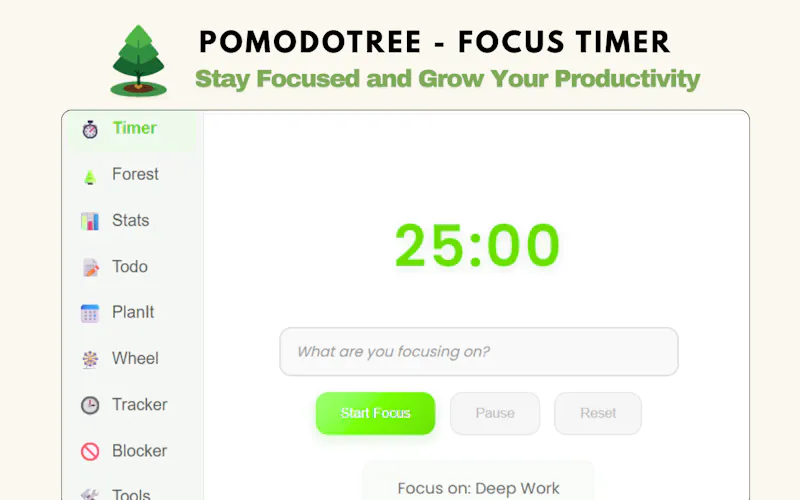 PomodoTree screenshot 3