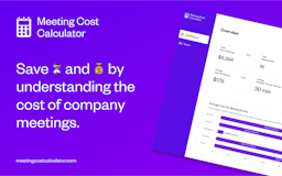 Meeting Cost Calculator media 1