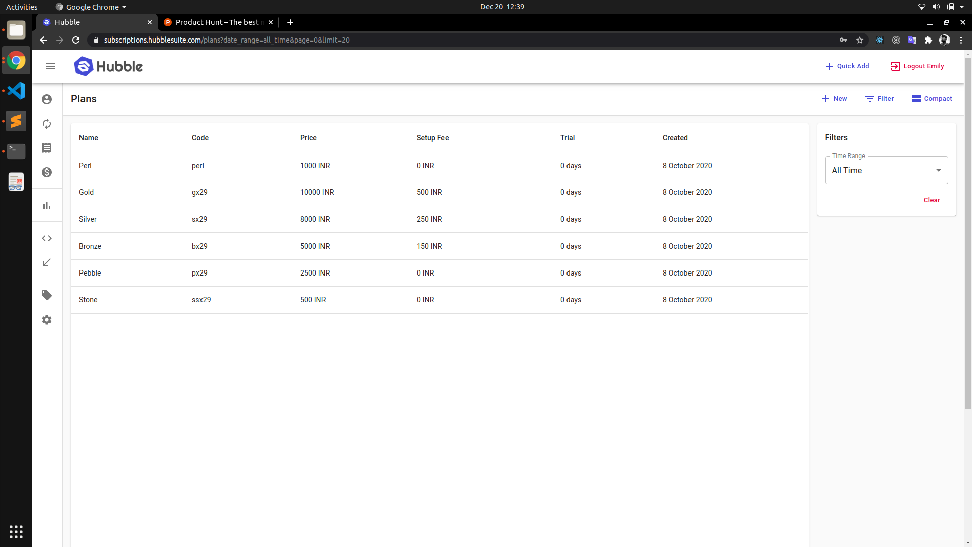 Hubble Subscriptions gallery image