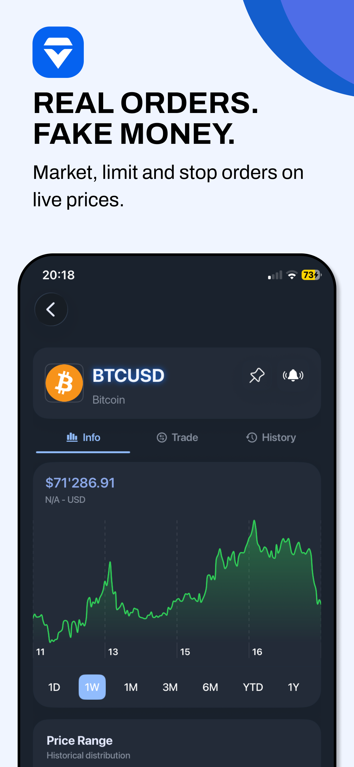 Vellaric - Paper Trading Simulator gallery image