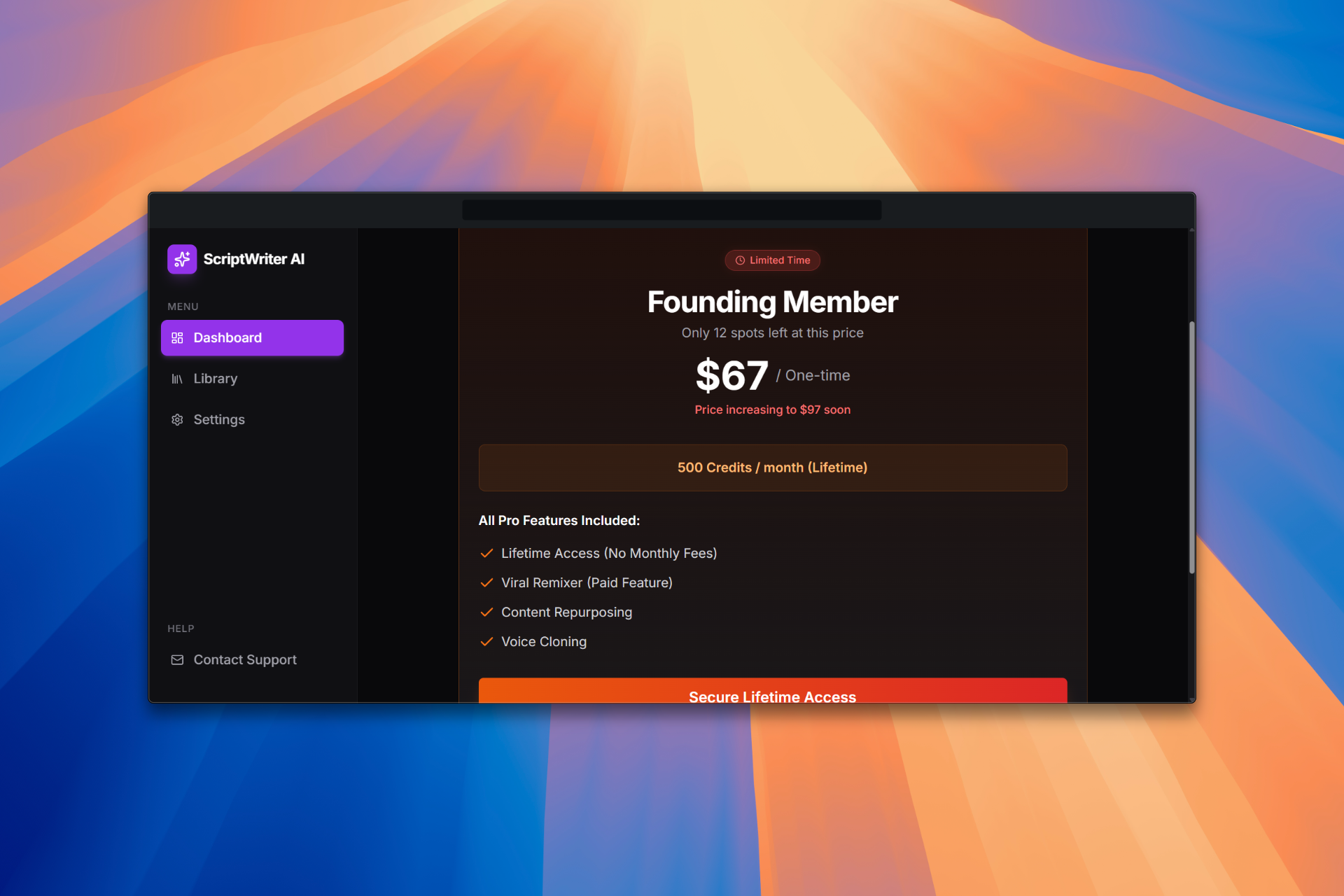 Viral Scriptwritter AI gallery image