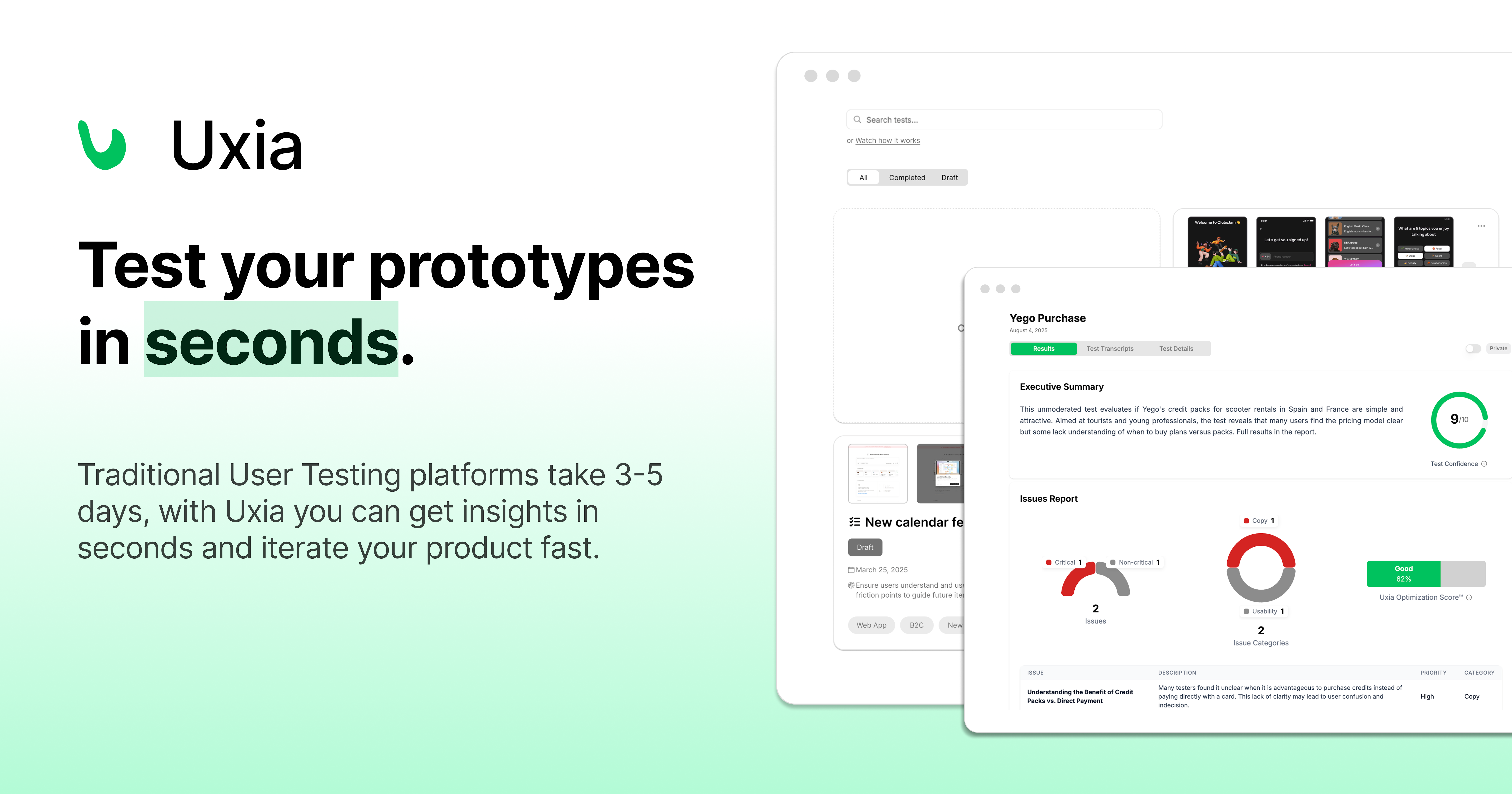 Media Uxia - Xác thực người dùng của bạn chảy UX & UI trong vài giây với AI 3