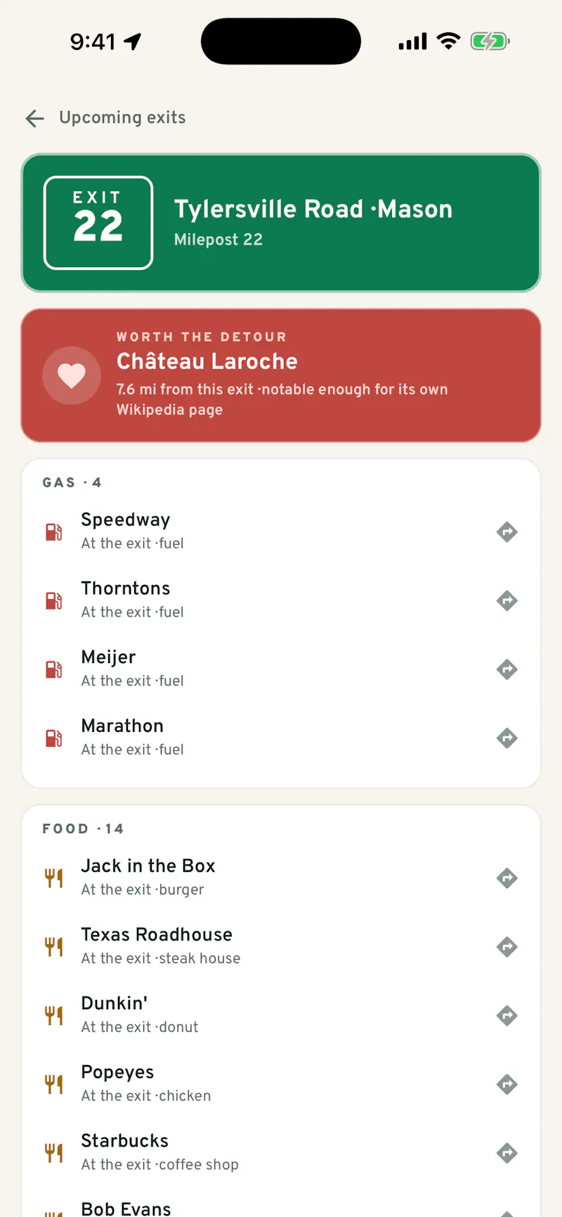 Pit Stop — Good stops. Great trips. screenshot 4