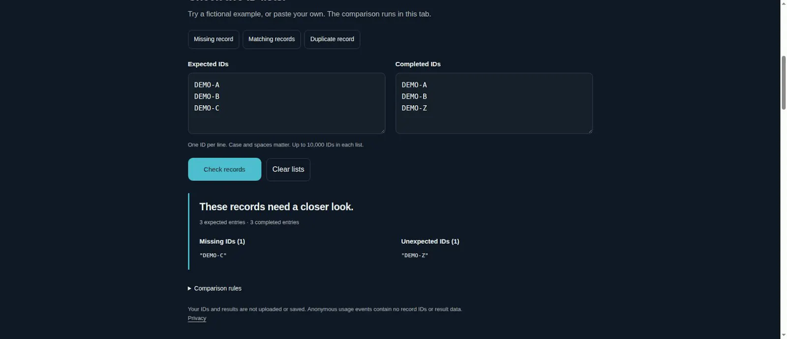 Keptick screenshot 2