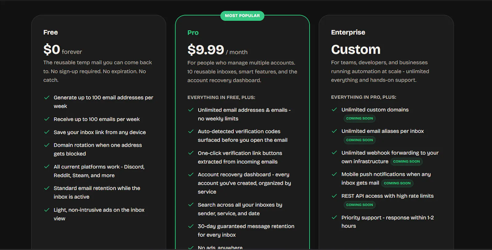 TempMailer screenshot 5