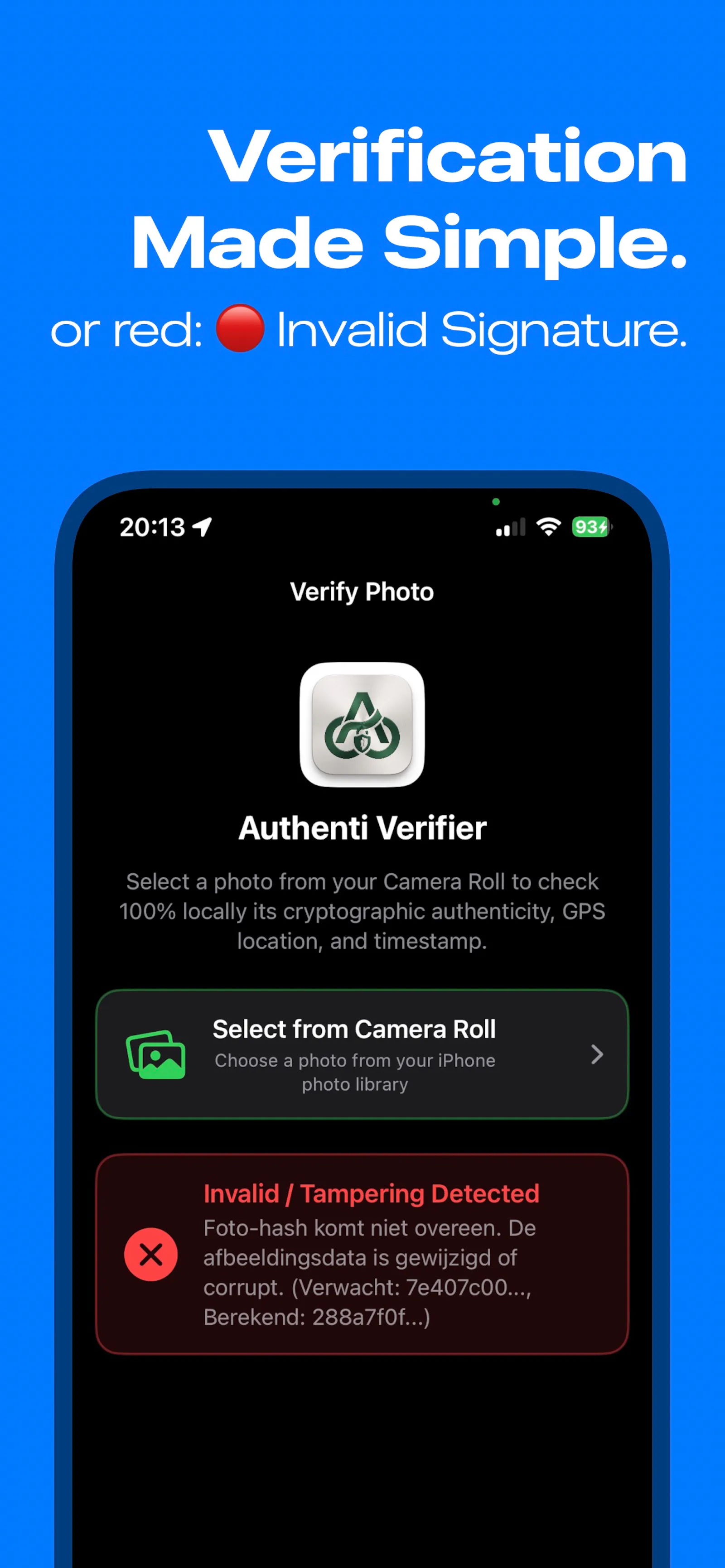 Authenti screenshot 3
