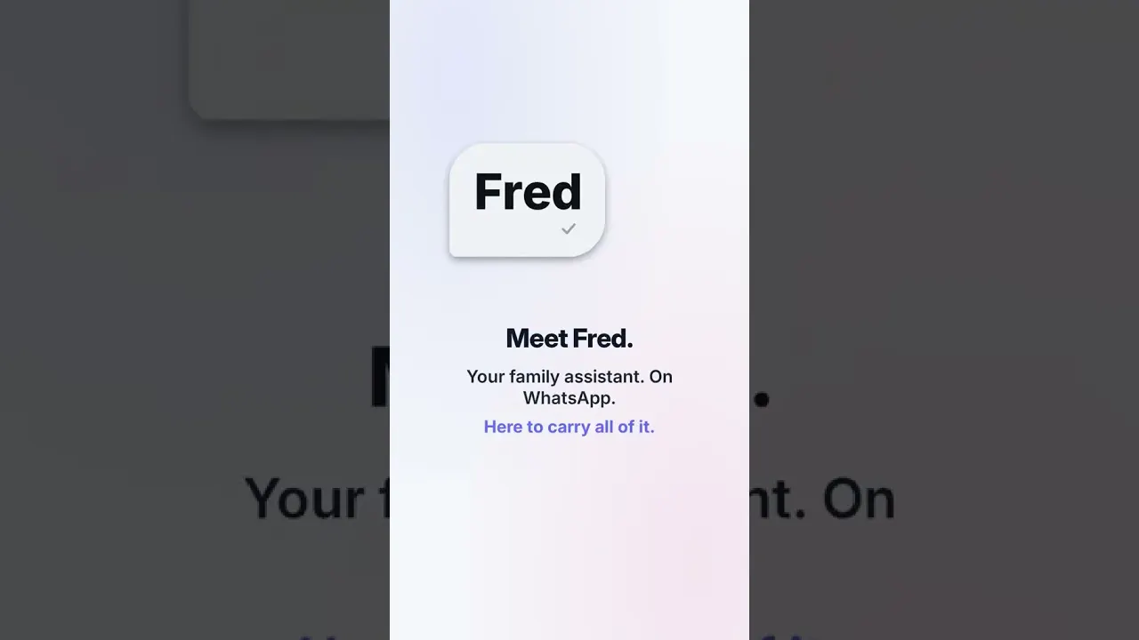 Fred - Your Family Assistant gallery image