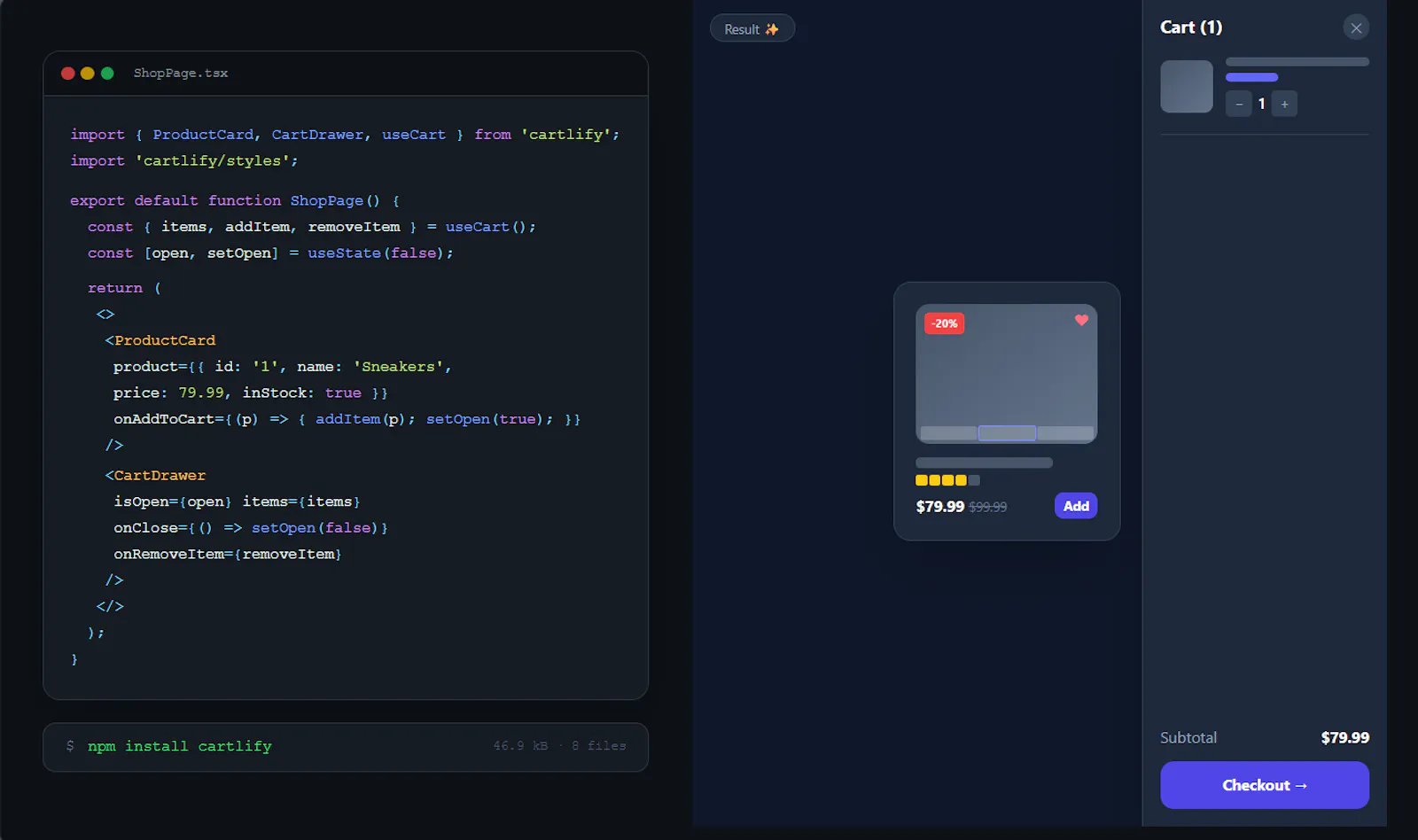 Cartlify screenshot 2