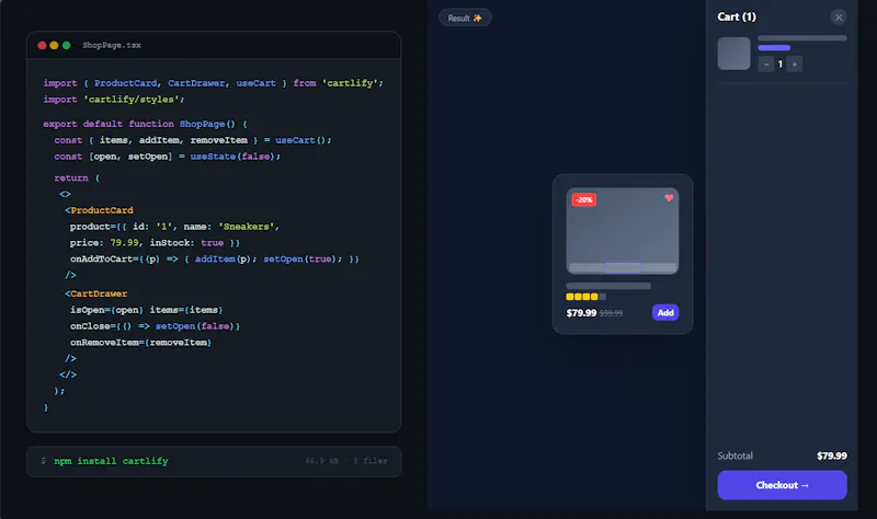 Cartlify screenshot 2
