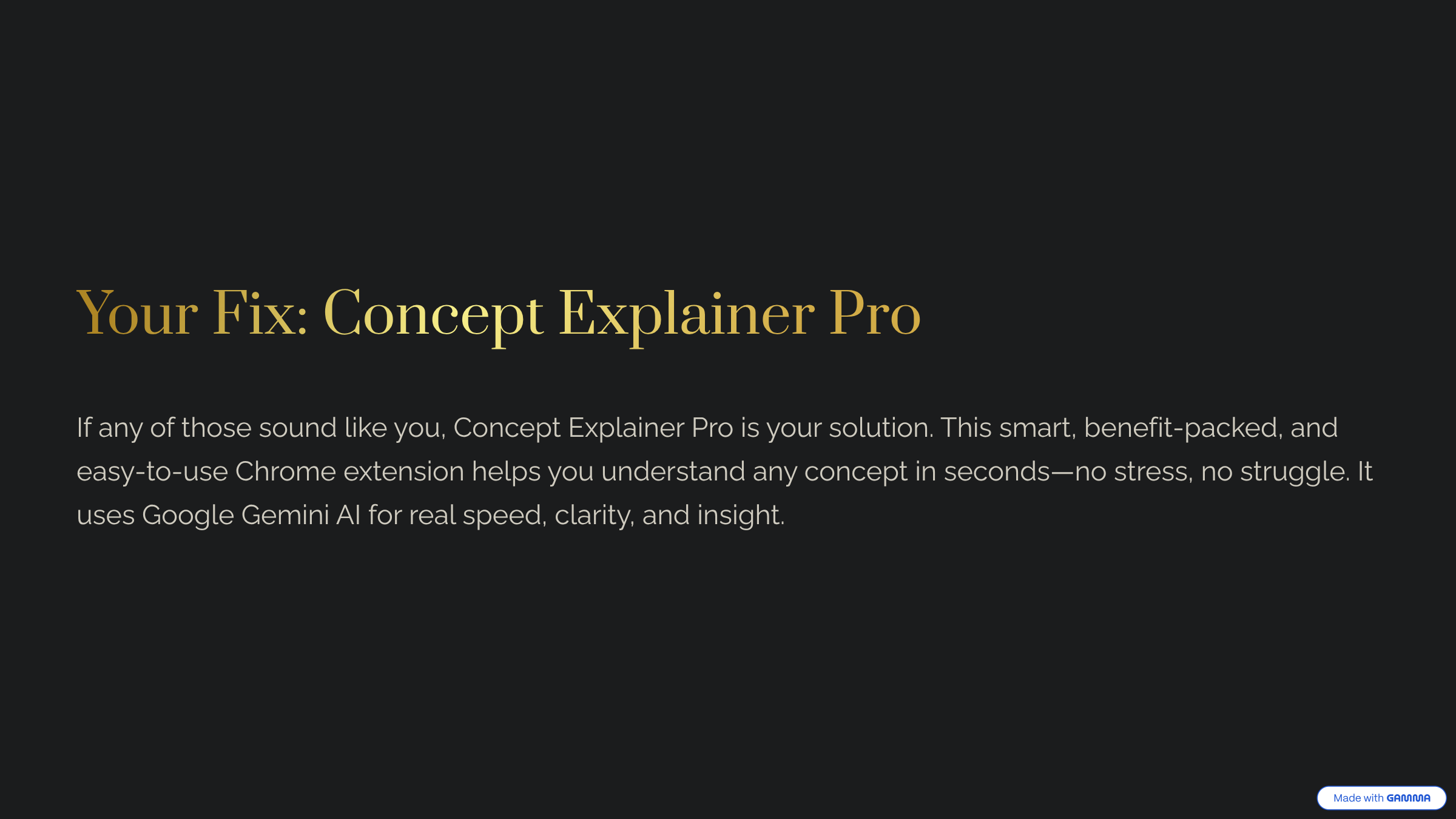 Concept Explainer Pro Ai C. ส่วนขยาย media 10
