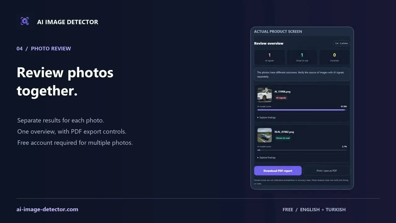 AI Image Detector gallery image