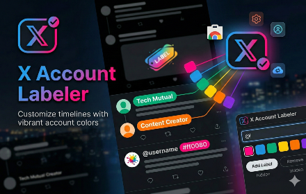X Account Labeler media 3