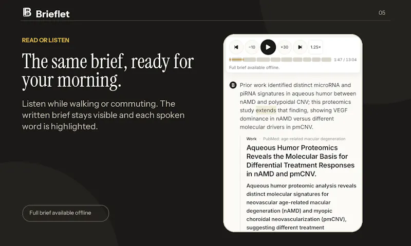 Brieflet screenshot 6