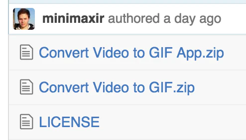 Video to GIF Right-Click Menu Item