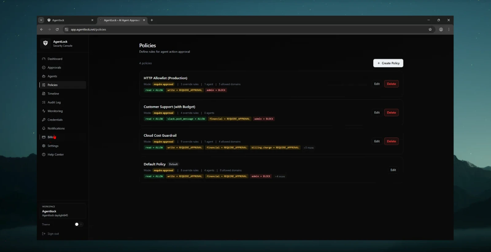 Agentlock screenshot 4