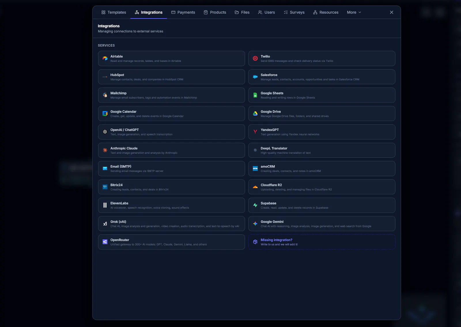 Botconsole screenshot 2