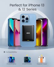 AOHI Magnetic Wireless Power Bank gallery image