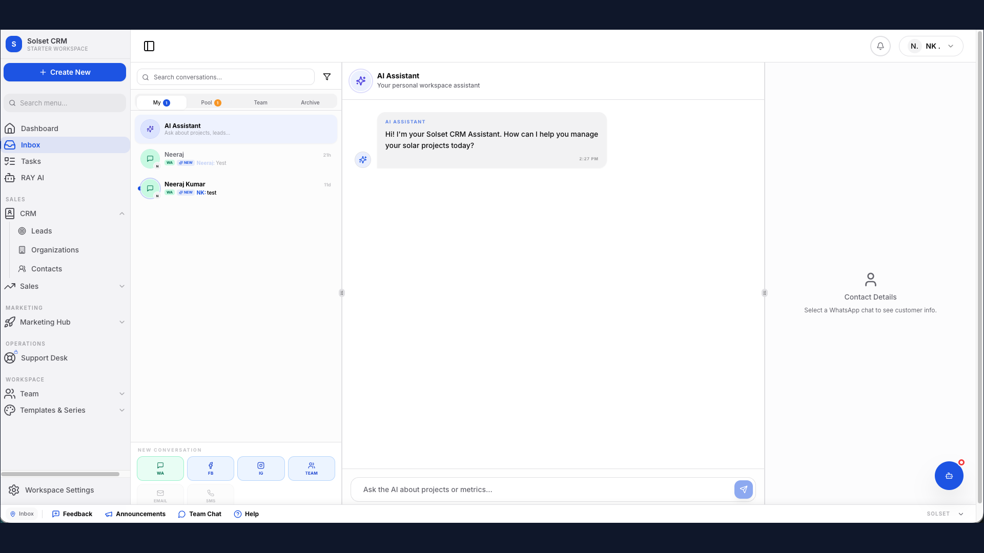 Solset CRM gallery image