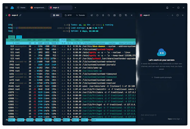 CloudTerm screenshot 4