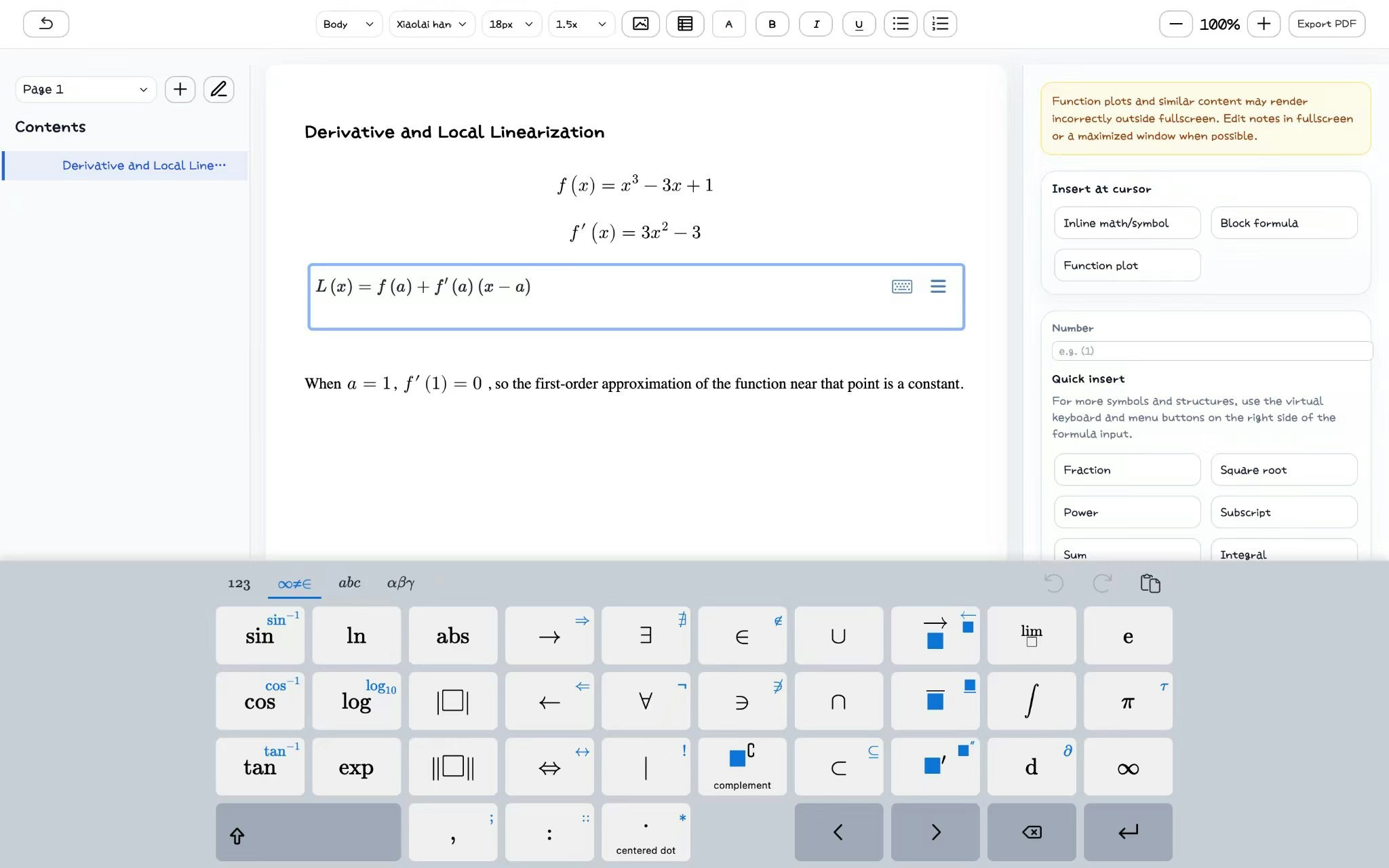MathDraft gallery image