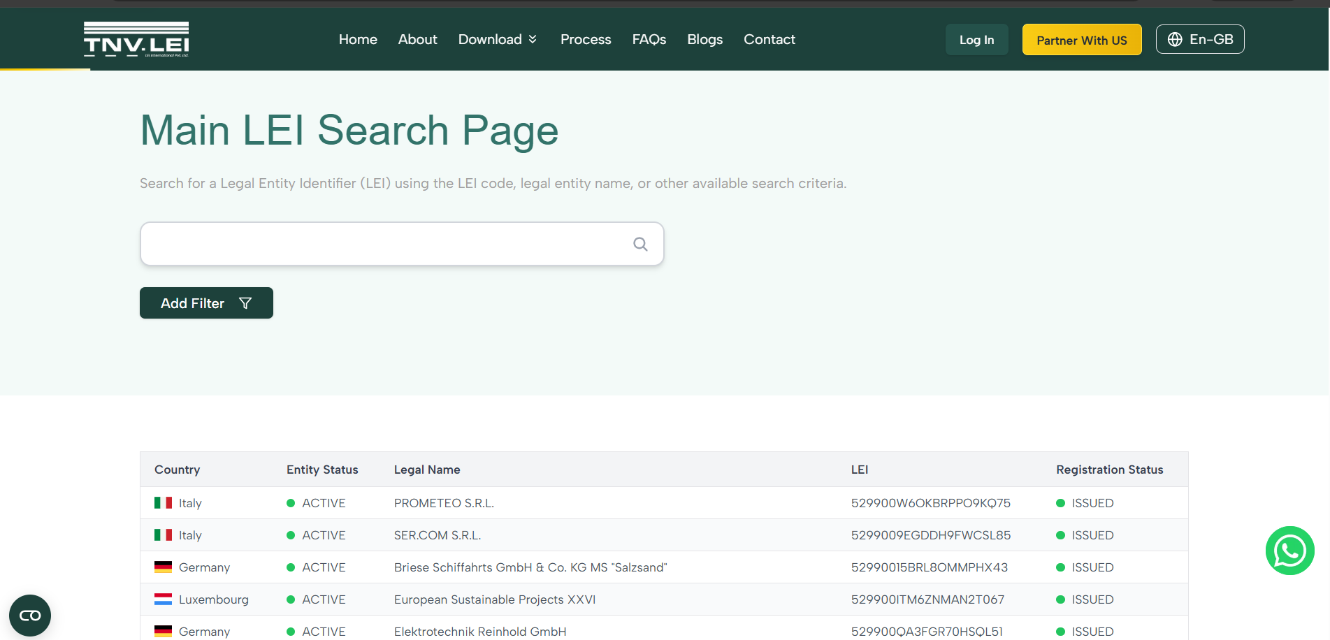 TNV LEI (LEI International Pvt. Ltd.) - Screenshot 3 showing product features and functionality
