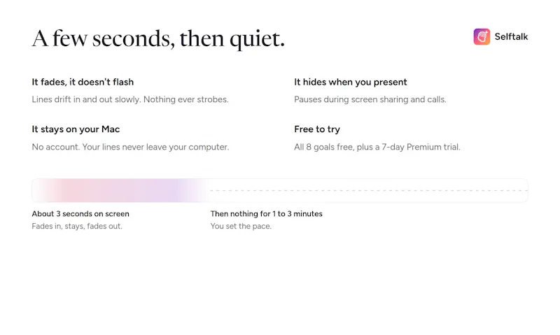 Selftalk screenshot 5