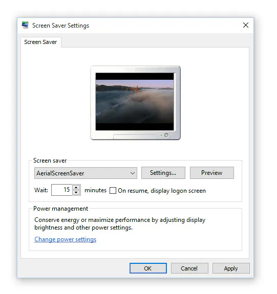 Apple TV screen saver for Windows