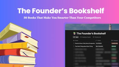 Founder’s Bookshelf — 50 Must-Reads gallery image