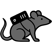 RackRat - Product Hunt launch logo and brand identity