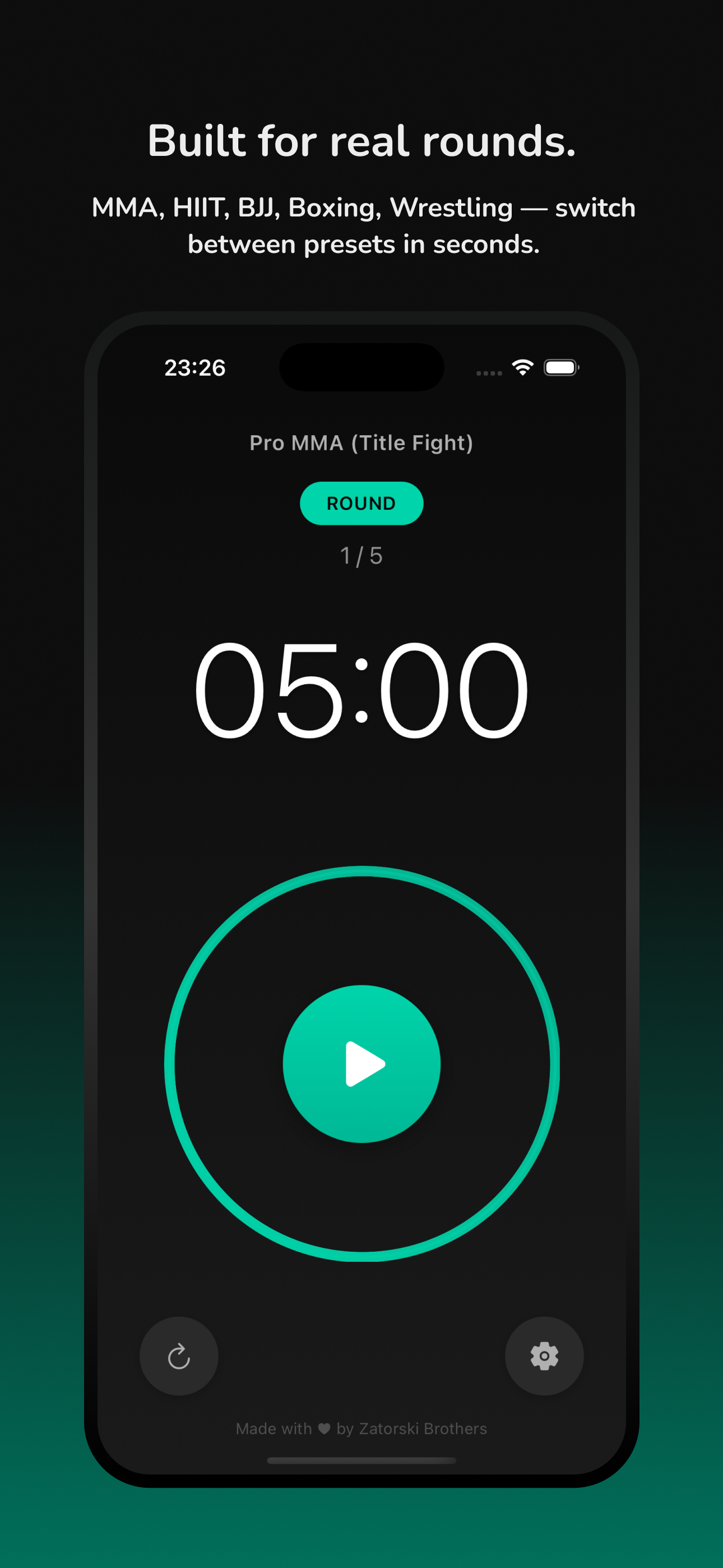 Fightclock - Ein wunderschön einfacher Timer für alles, was in Runden läuft Medien 2